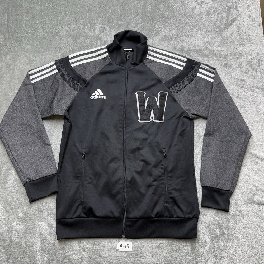 Adidas NBA All Star 2014 NOLA Team West Black Warmup Jacket Mens Size L Jersey